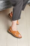 MAMMAMİA HAKİKİ DERİ KADIN SANDALET 242526Y