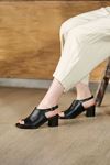LİZSHOE HAKİKİ DERİ KADIN SANDALET ENZ 22-1226Y