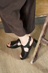 LİZSHOE HAKİKİ DERİ KADIN SANDALET ENZ 61-9026Y